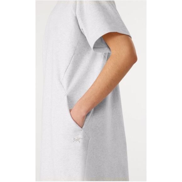 Arc'teryx XS Women's Light Gray Momenta Wide Neck Pockets Shift Dress - Picture 5 of 5
